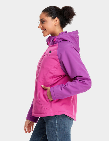 Pink on sale heated jacket