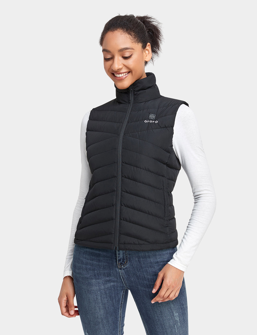 Lightweight down vest womens on sale