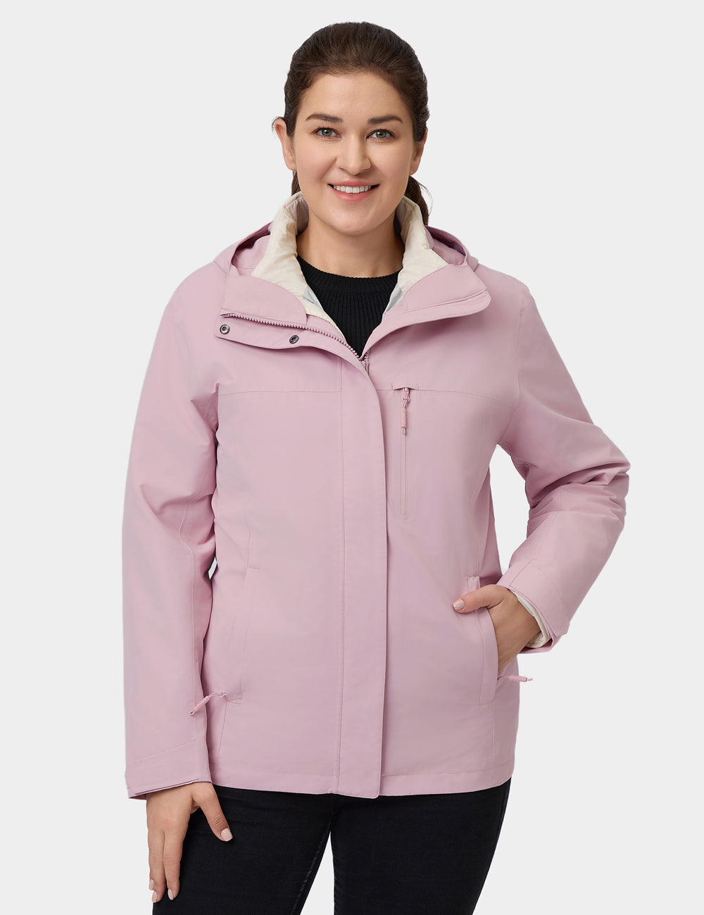 River Ridge Women's 3-in-1 Heated Jacket with Down Liner