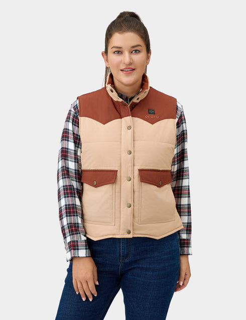 Amelia Women's Western Heated Vest view 1