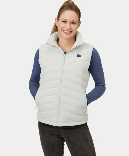 Women's Heated Lightweight Down Vest - All Colors