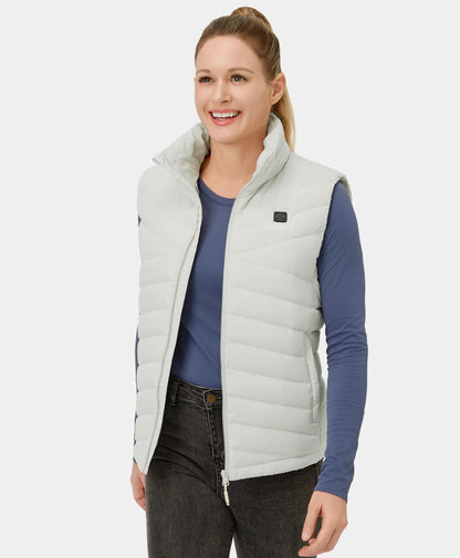 Women's Heated Lightweight Down Vest - All Colors