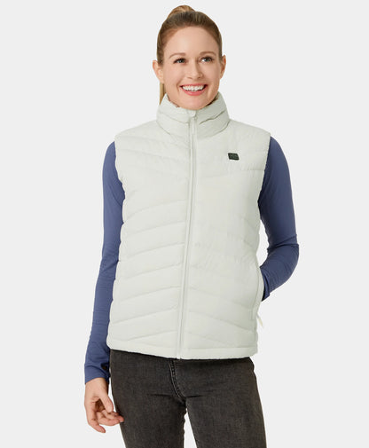 Women's Heated Lightweight Down Vest - All Colors