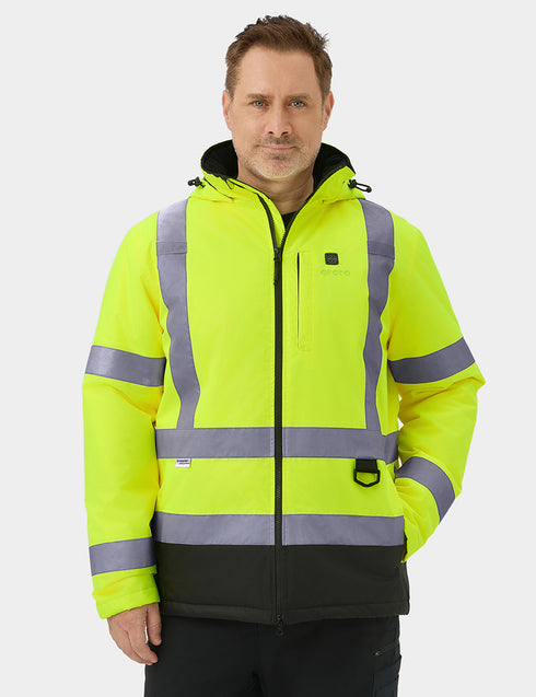 Flagstaff Men's Heated High-Visibility Jacket view 1