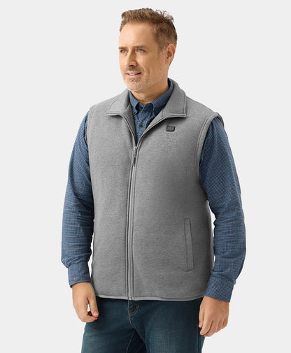 Men's Heated Fleece Vest