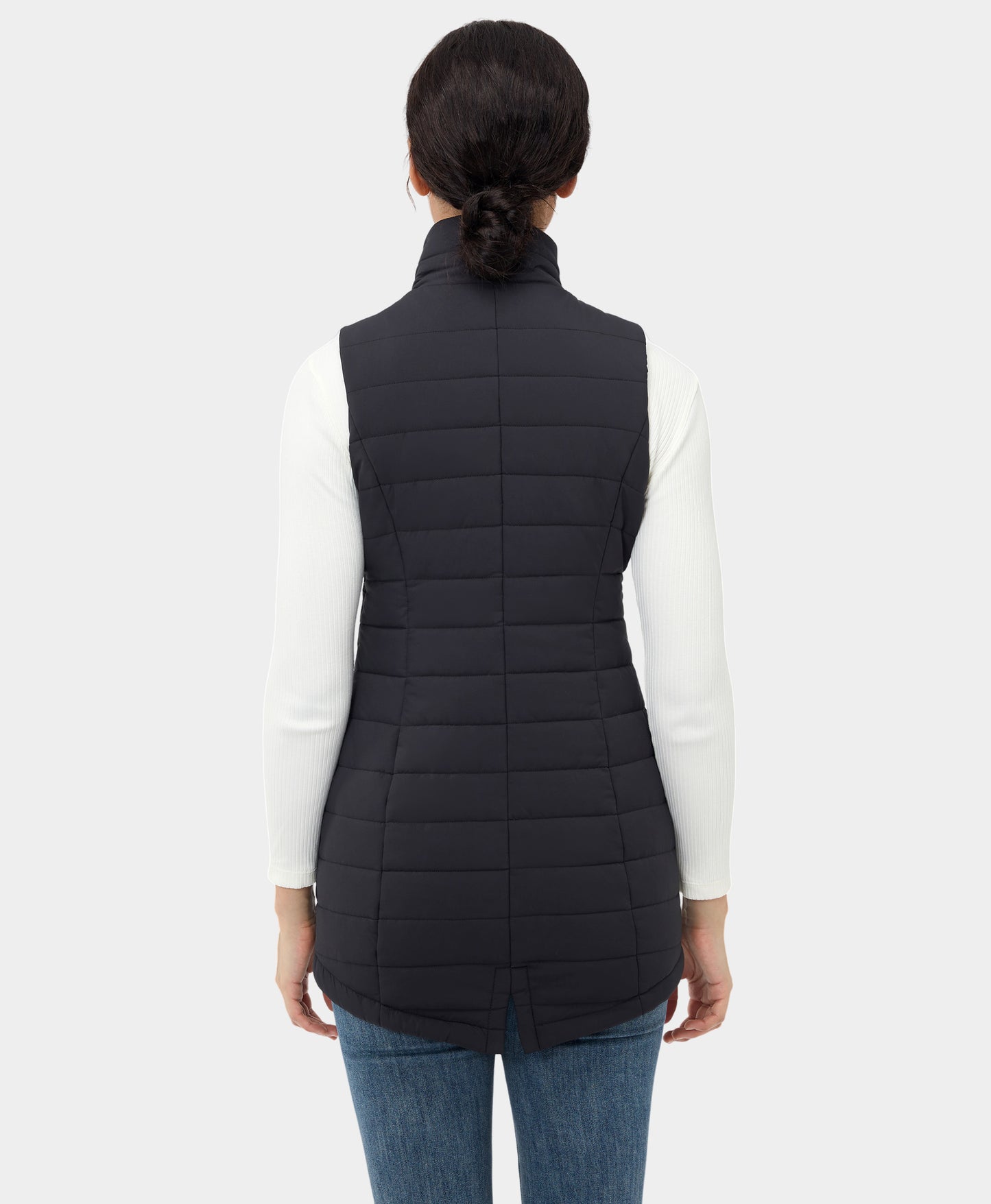 "Tribeca" Women's Heated Long Puffer Vest