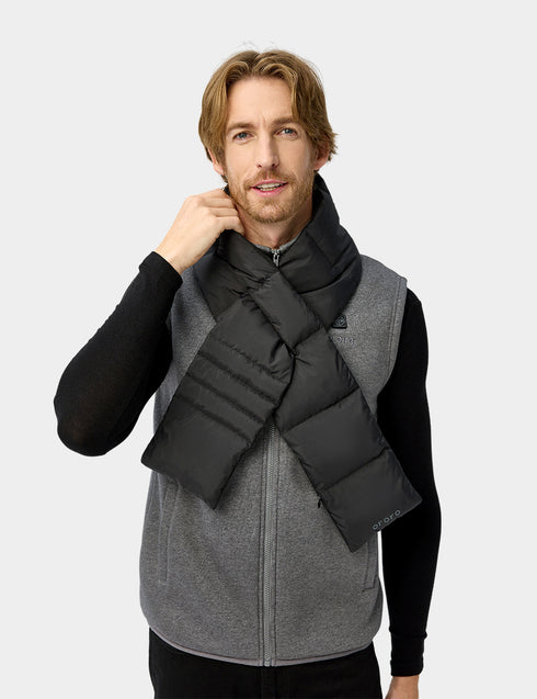 Unisex Heated Puffer Down Scarf ,view 1