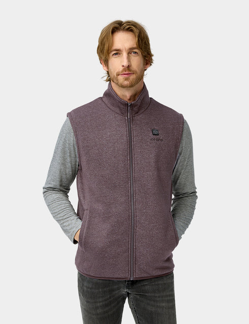 Men's Heated Fleece Vest view 1