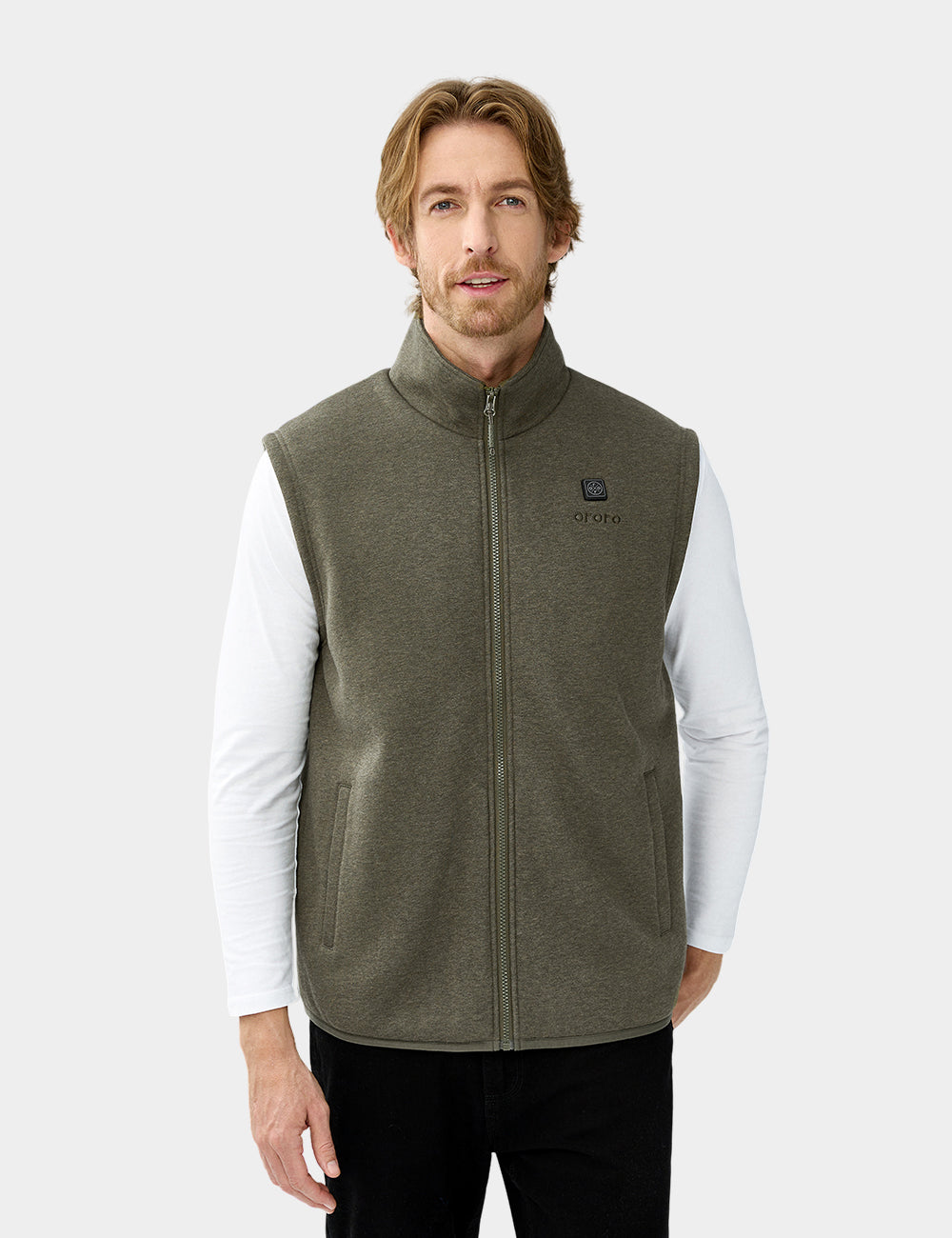 Men's Heated Fleece Vest