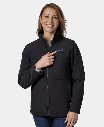 Maverick SureWarm® Women's 6-Zone Dual-Control Heated Softshell Jacket