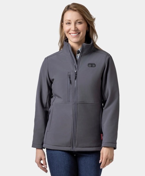 Maverick SureWarm® Women's 6-Zone Dual-Control Heated Softshell Jacket ,view 1