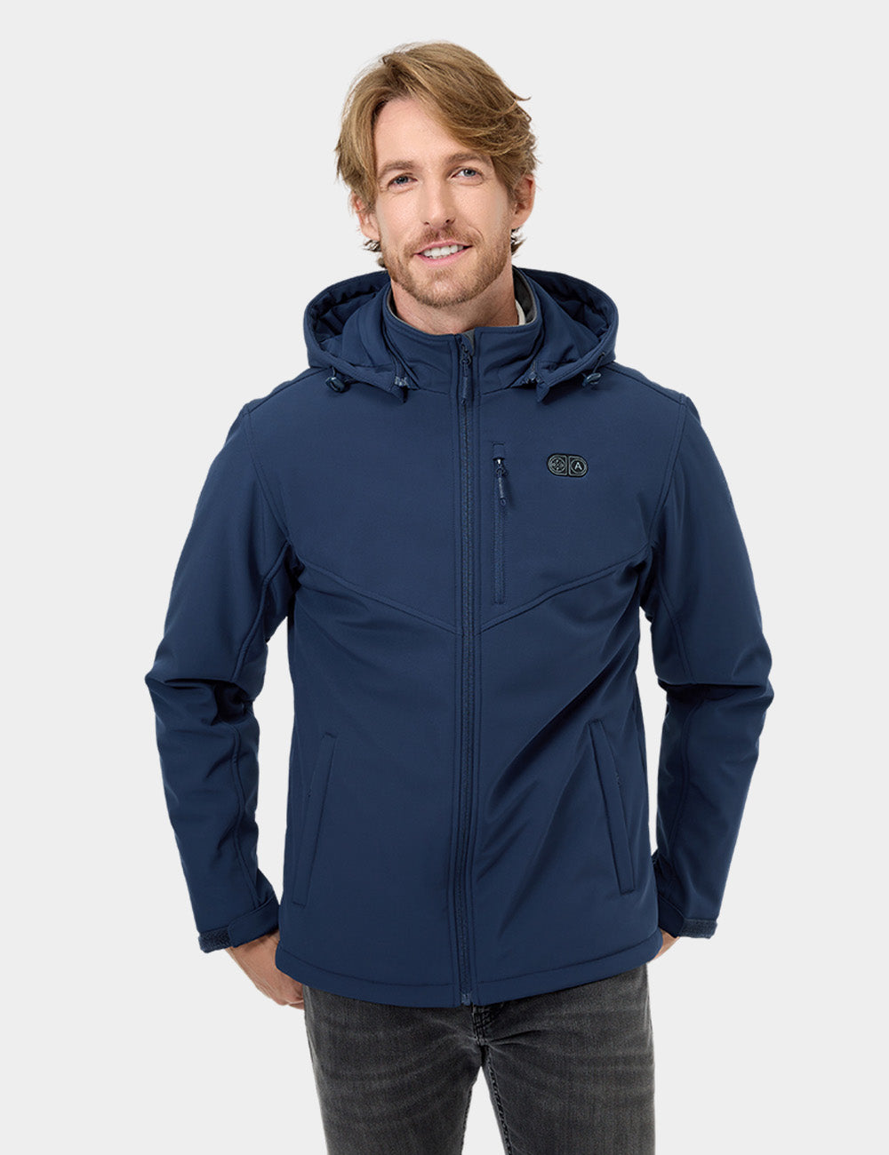 Men's Dual Control Heated Jacket with 5 Heating Zones