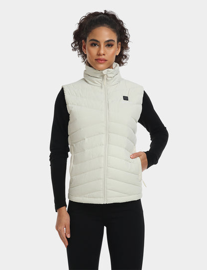 Women's Heated Lightweight Down Vest - All Colors