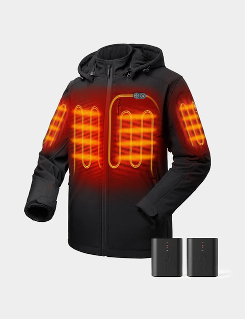 Bundle Deal - Men's Dual Control Heated Jacket & Extra Mini 5K Battery view 1