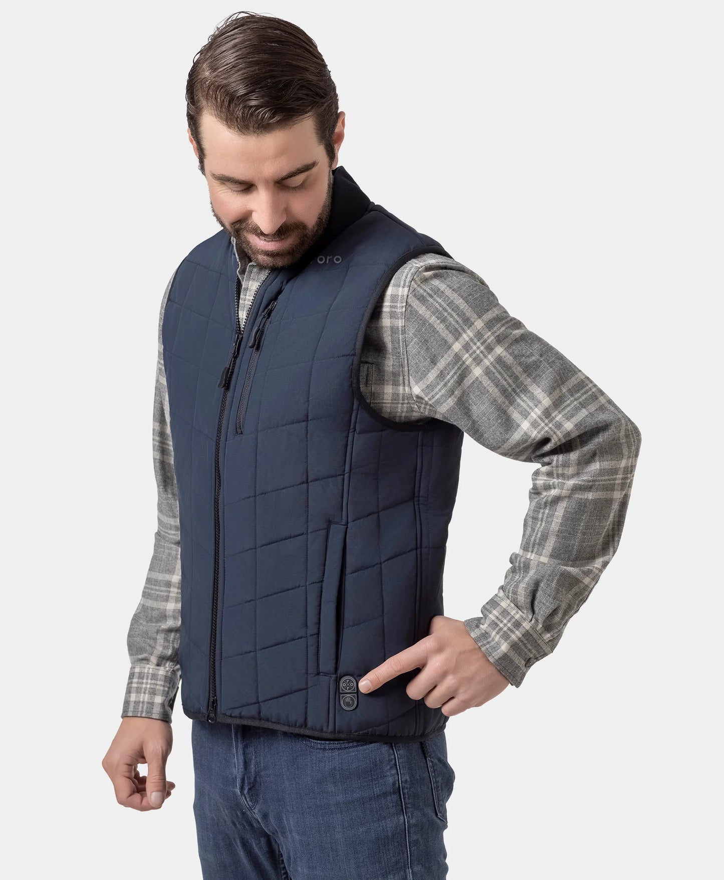 Scranton Men's 5-Zone Insulated Heated Bomber Vest