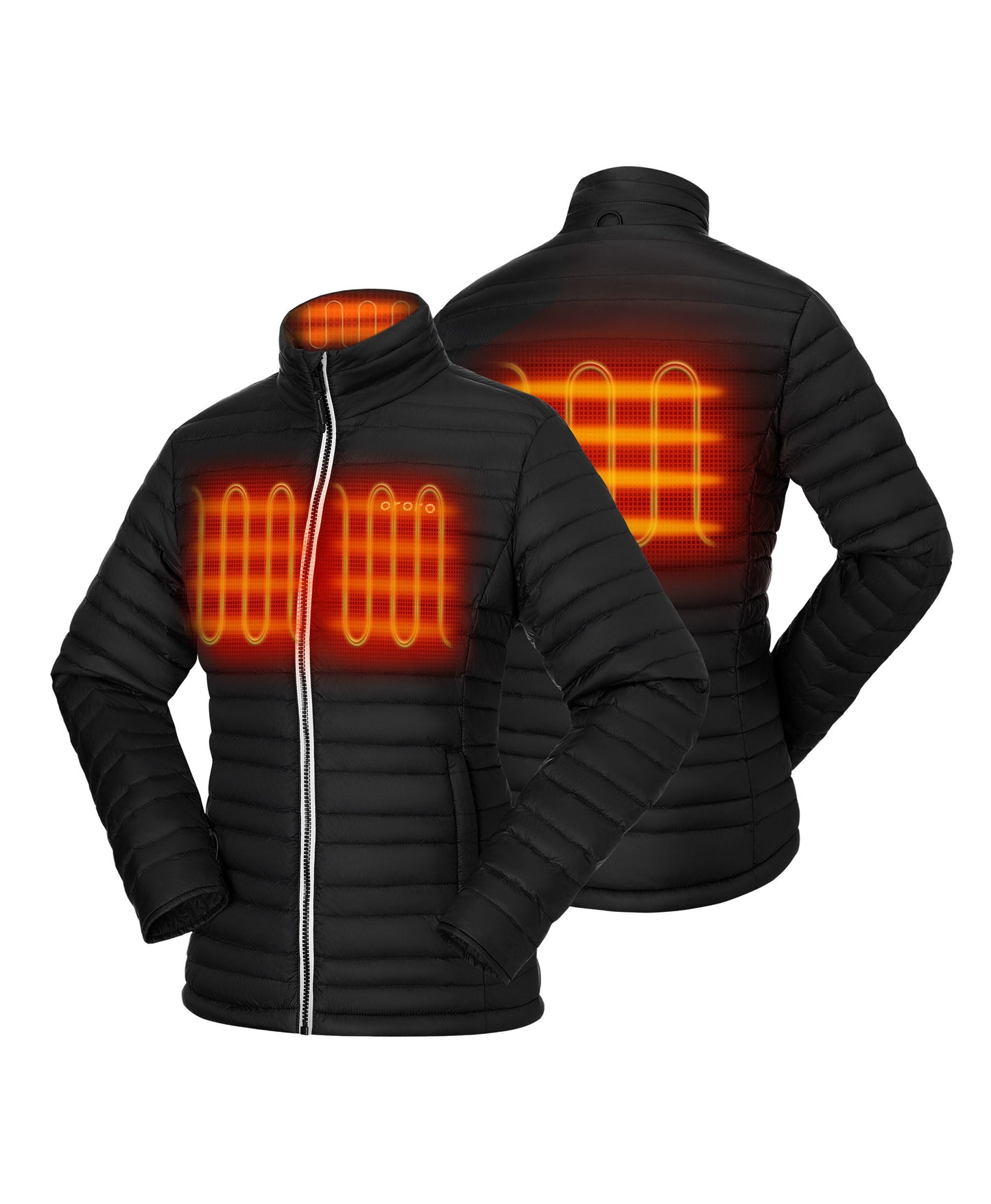 4 Heating Zones (L&R Chest, Collar, Mid-Back)