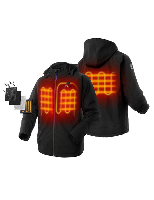 Mid-back, Left & Right Chest Heating ,view 2