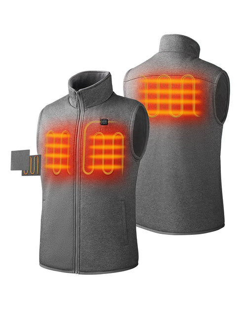 Upper back, Left & Right Chest Heating ,view 2