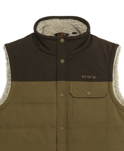 Sherpa fleece-lined collar