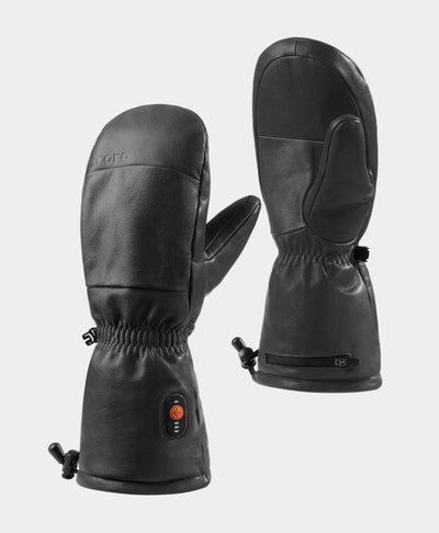 "Duluth" Unisex Heated Leather Chopper Mittens