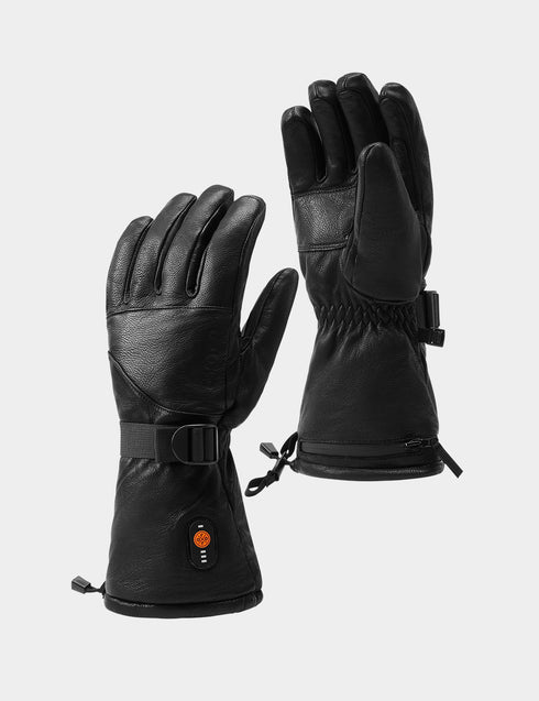 Boise Unisex Heated Full Leather Gloves view 1