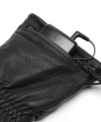 waterproof zipper shields the battery