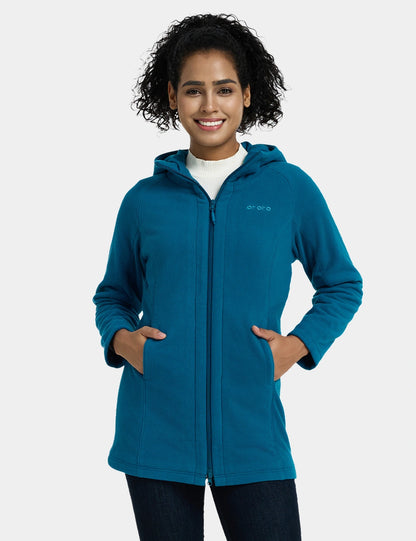 Felicity Women's Heated Fleece Hoodie Jacket