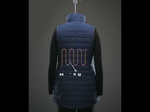 ororo "Tribeca" Women's Heated Long Puffer Vest