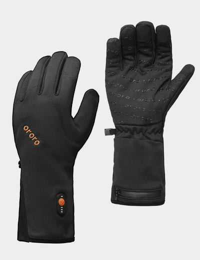 Freehands Men's Soft Shell Finger Cap Gloves, Winter Gloves