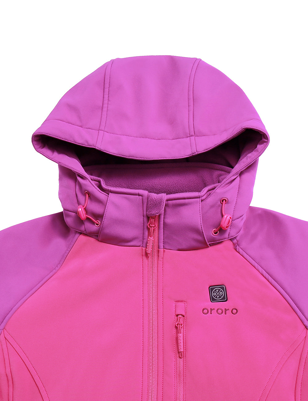 Women's Heated Jacket - Pink & Purple