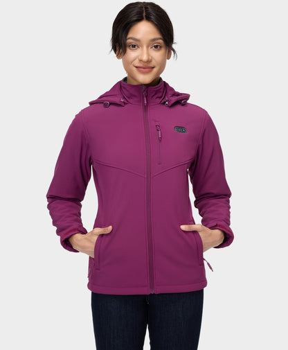 Women's Dual Control Heated Jacket with 5 Heating Zones