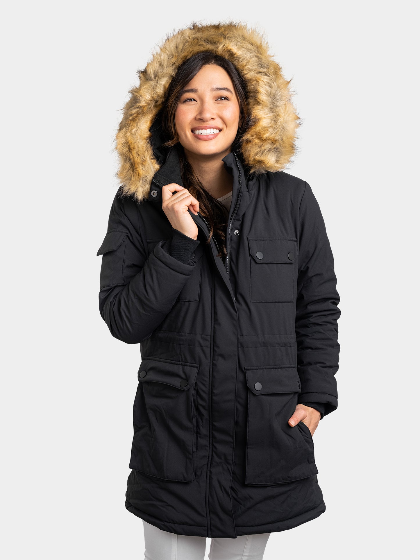 Women's Thermolite? Heated Parka - Black