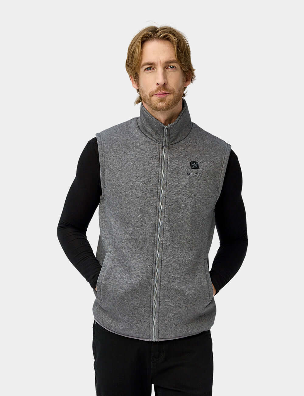 Men's Heated Fleece Vest