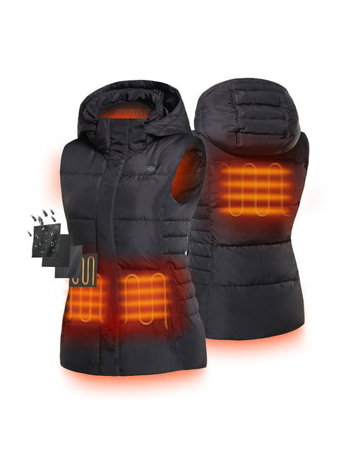 (Open-box) Women's Heated Down Vest - Slim Fit view 1