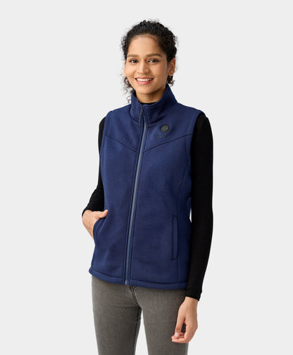 Women's Heated Fleece Vest