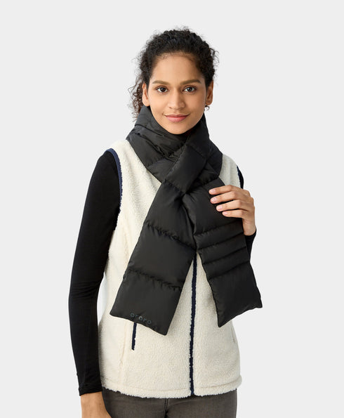 Unisex Heated Puffer Down Scarf (Long) ,view 2