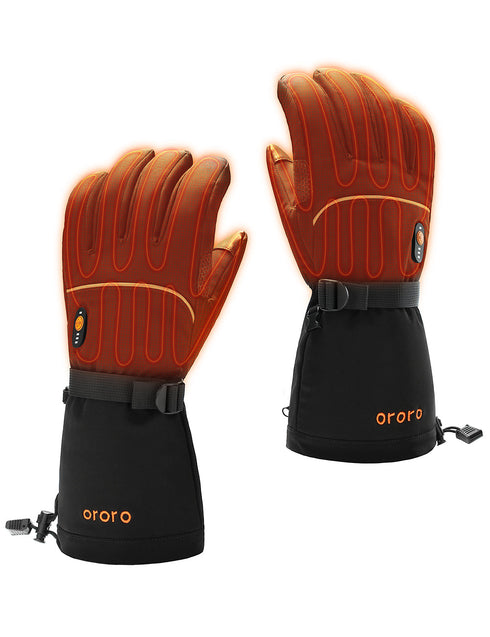 Unisex Heated Gloves - Black view 2