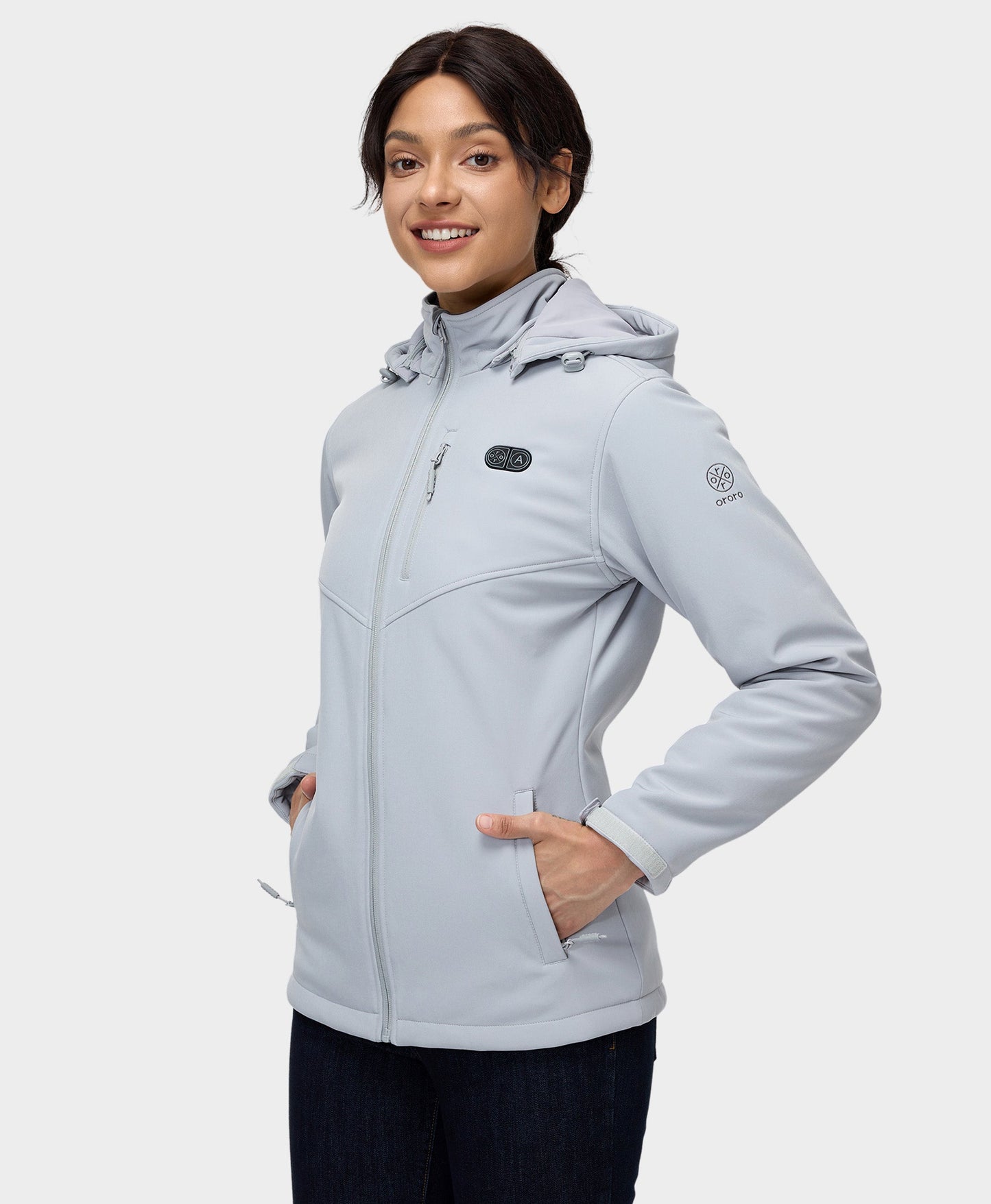 Women's Dual Control Heated Jacket with 5 Heating Zones