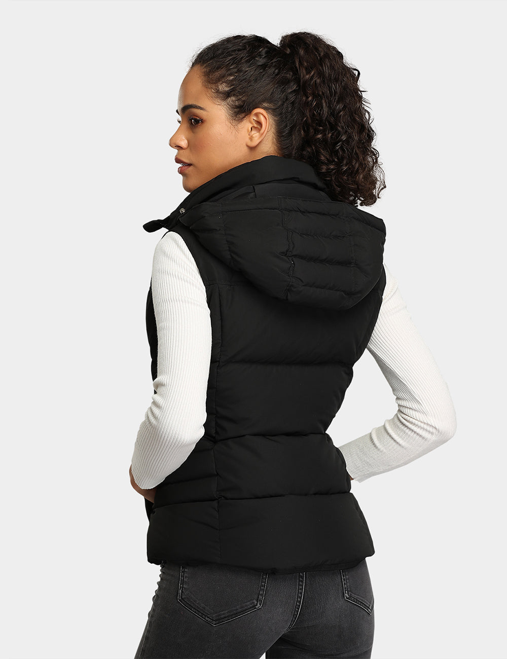 (Open-box) Women's Heated Down Vest - Slim Fit