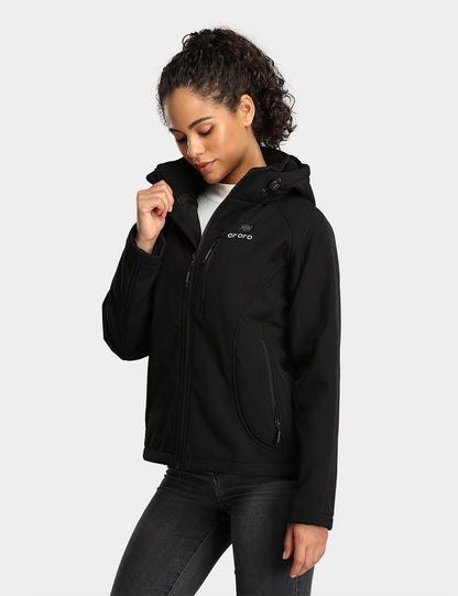 (Open-box) Women's Classic Heated Jacket - Black