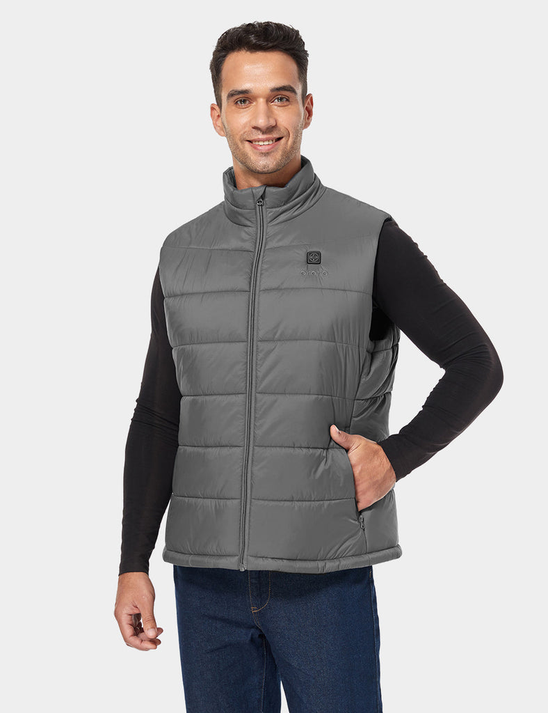 Men s Classic Heated Vest Up to 10 Hours of Heat ORORO Canada