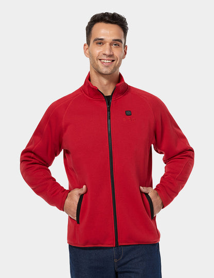 Men's Heated Full-Zip Fleece Jacket