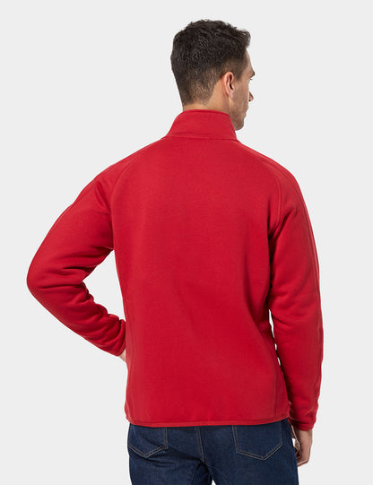 Men's Heated Full-Zip Fleece Jacket