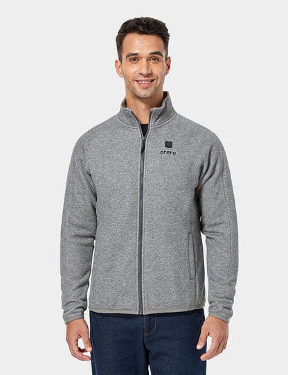 Men's Heated Full-Zip Fleece Jacket