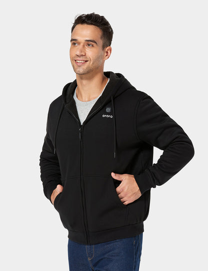 Unisex Heated Fleece Hoodie