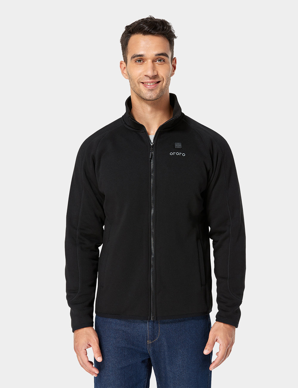 Men's Heated Full-Zip Fleece Jacket