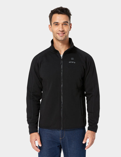 Men's Heated Full-Zip Fleece Jacket view 1