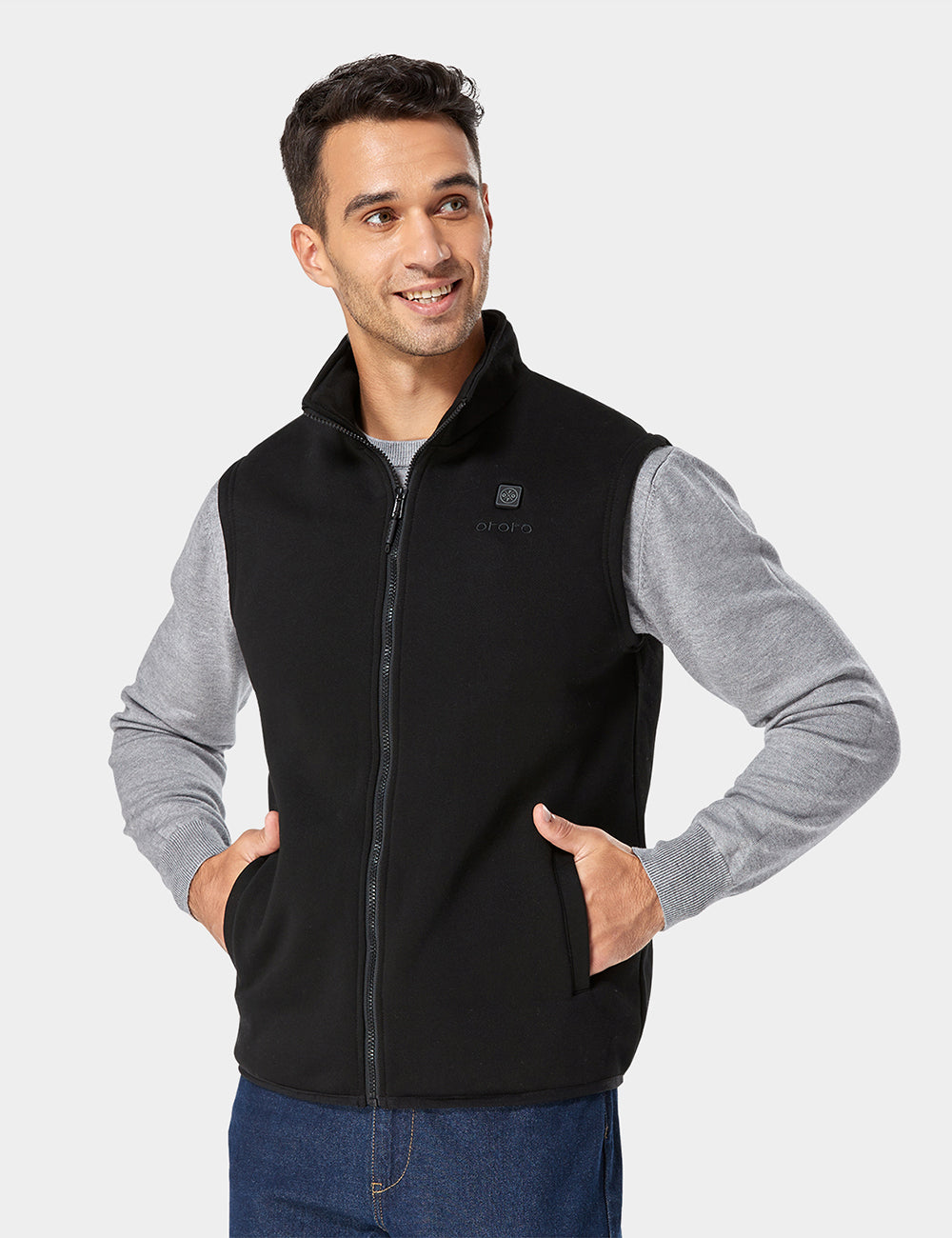 Men's Ultrasoft Heated Fleece Vest