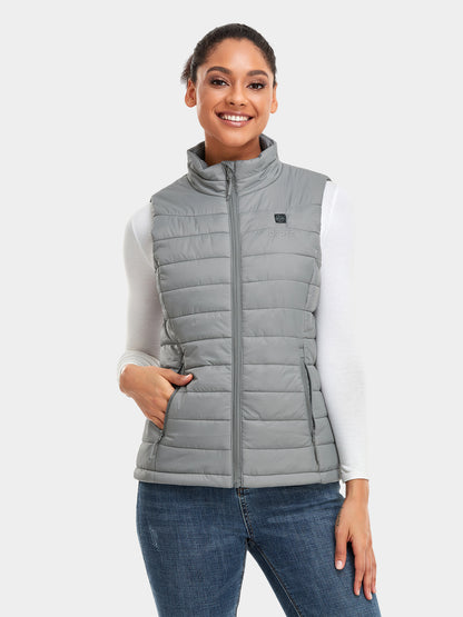 Women's Classic Heated Vest - Gray