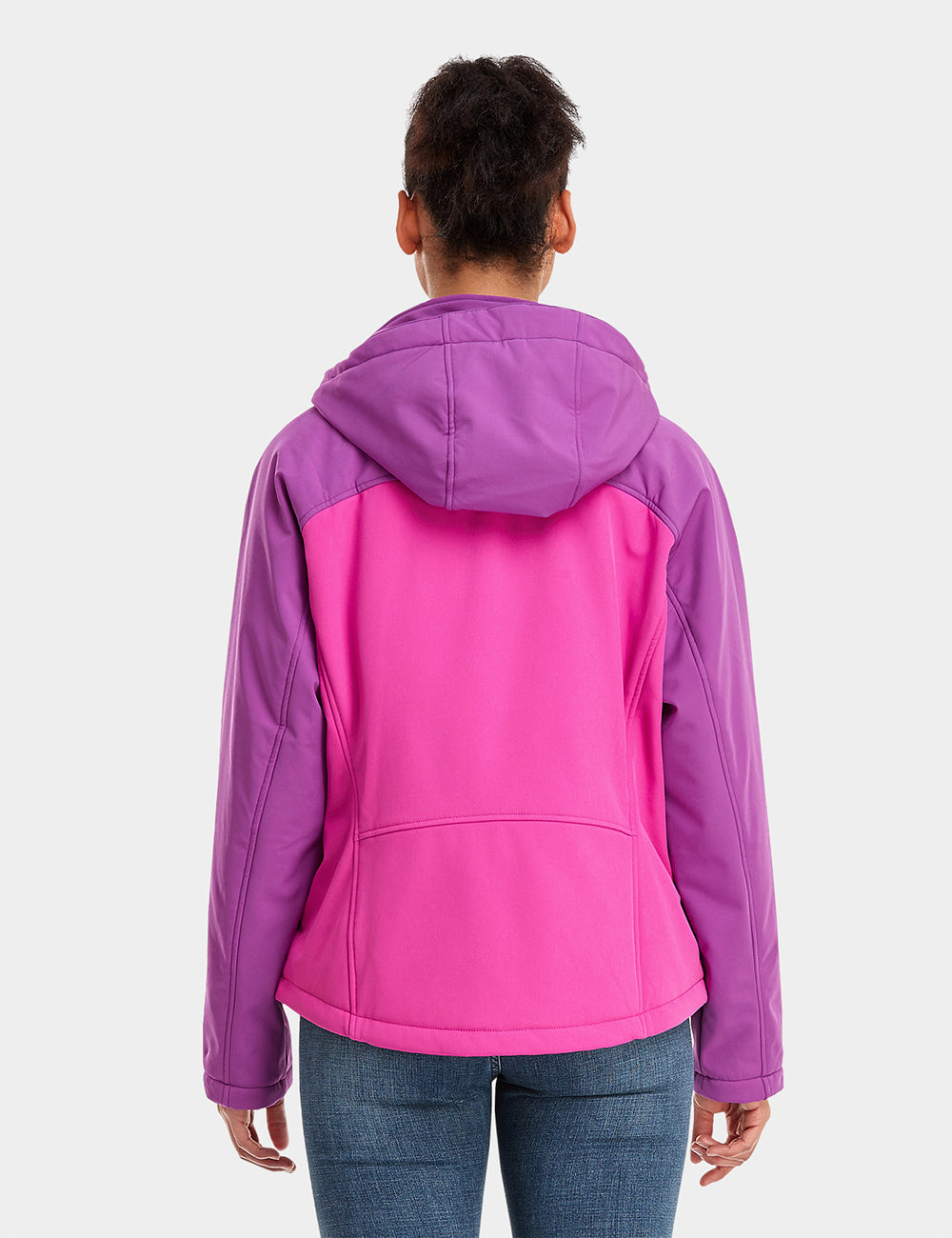 Women's Heated Jacket - Pink & Purple